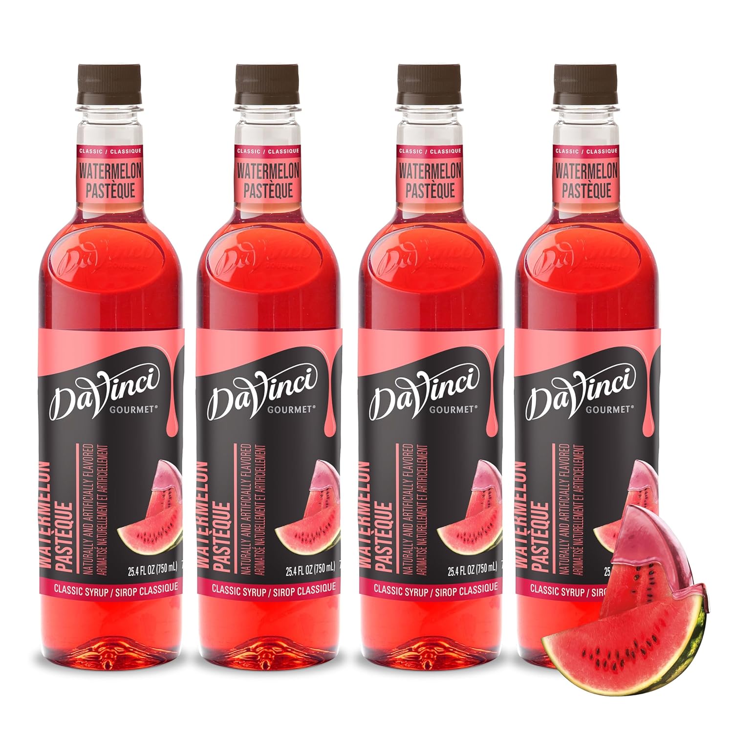 DaVinci Gourmet Classic Watermelon Syrup for Flavorful Drinks