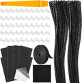 63 Pcs Dash Cam Cable Management Kit - Complete Vehicle Wire Organizer