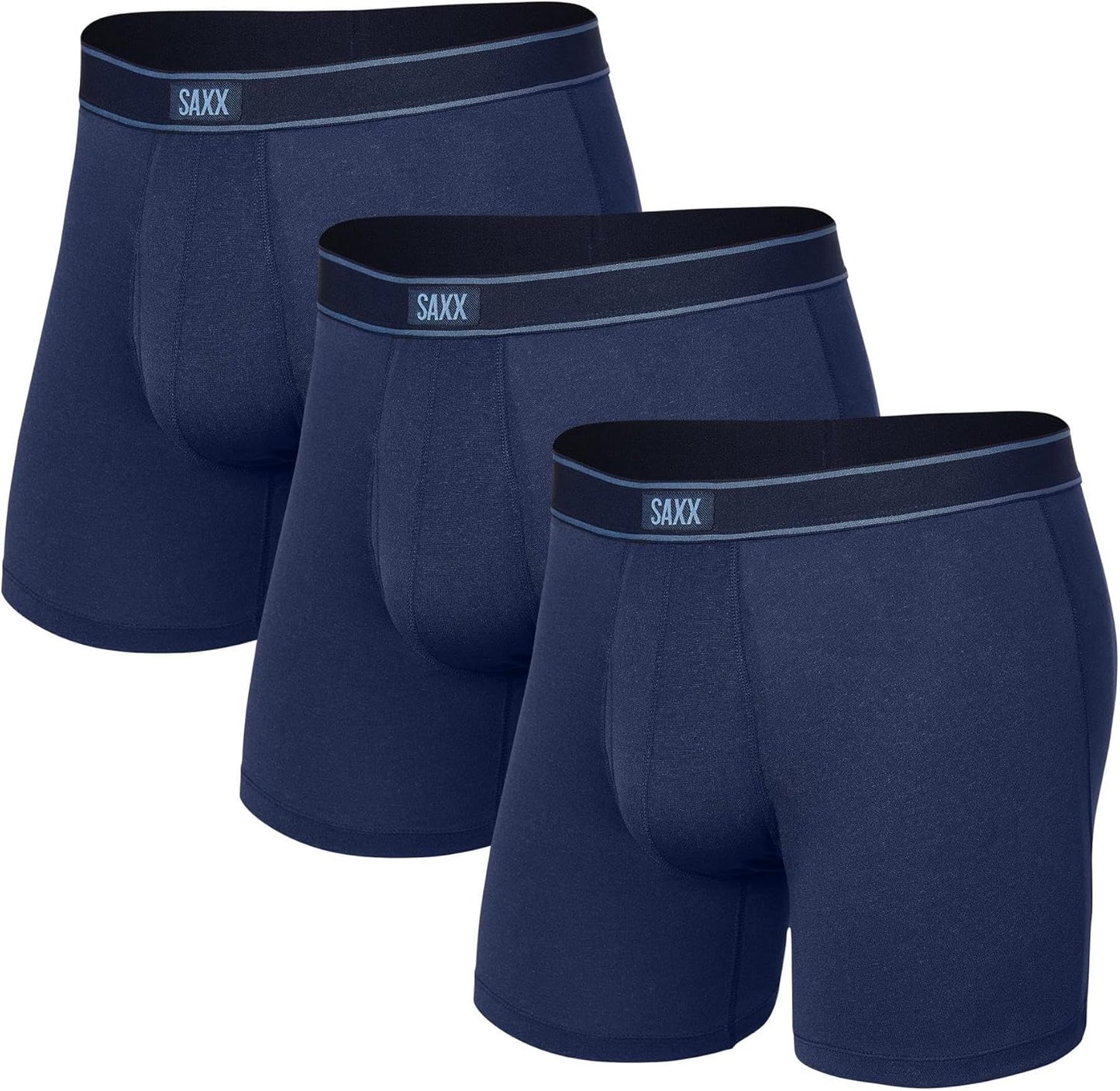 SAXX Men's Daytripper Boxer Briefs 3Pk for Ultimate Comfort
