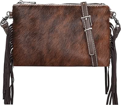 Montana West Cowhair Leather Crossbody Bag for Women - Unique Style