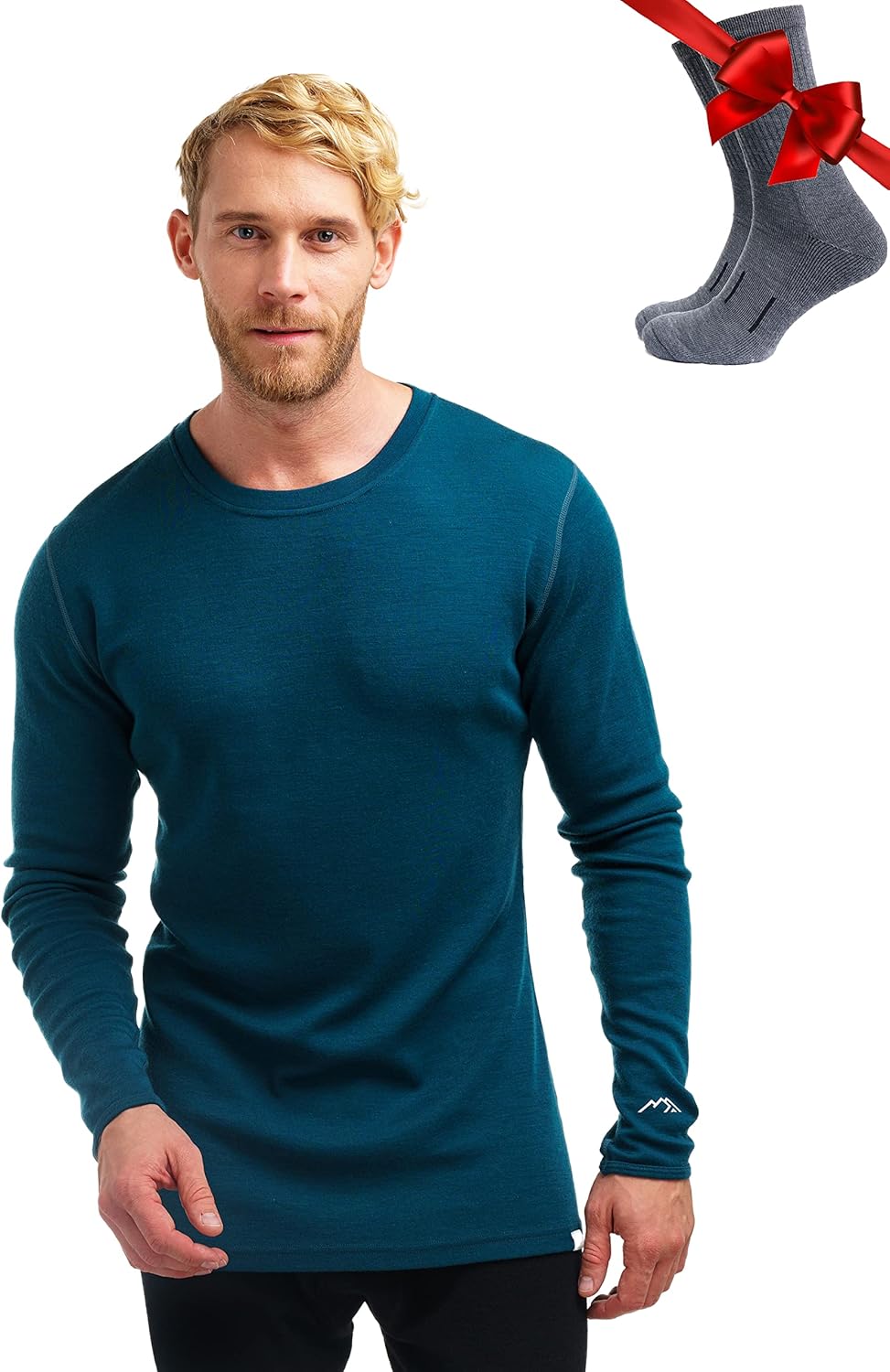 Merino Wool Base Layer for Men - Comfortable Thermal Shirts