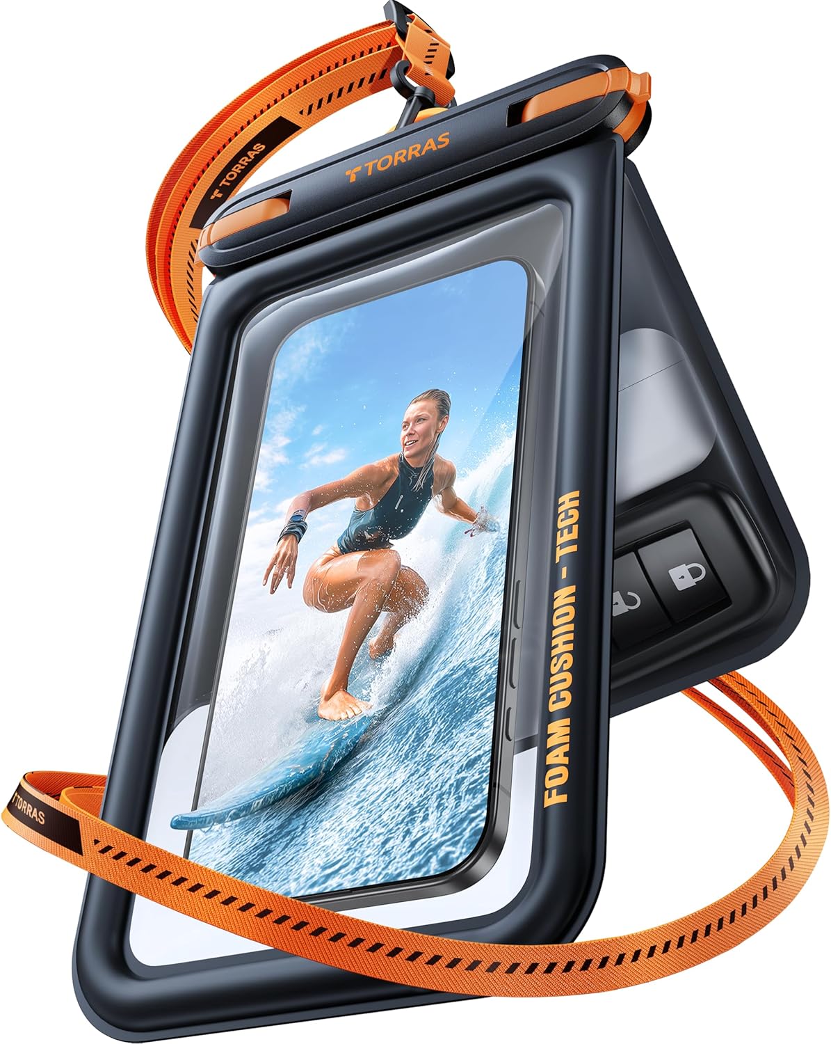 TORRAS IP68 Waterproof Phone Pouch for iPhone 17 Pro Max
