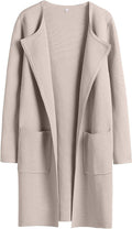Womens Cardigan Sweater Open Front Long Coatigan - Cozy, Dressy in