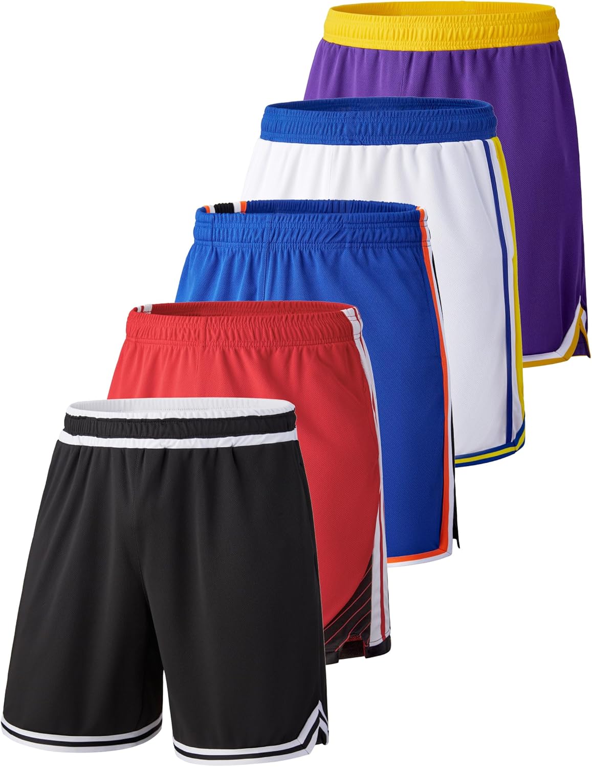 Men's Quick Dry Athletic Basketball Shorts with Pockets 9in Inseam