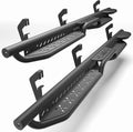 Running Boards Crew Cab Two Raised Side Step Compatible with Chevy