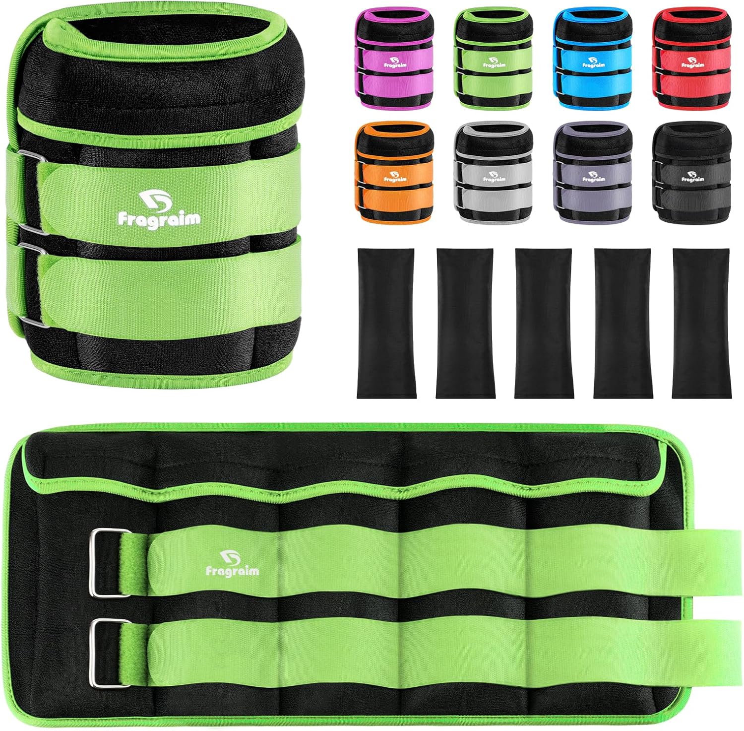 Adjustable Ankle Weights for Jogging and Fitness Training