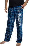 Harry Potter Men's House Crest Plaid Lounge Pajama Pants - All 4