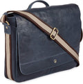 Real Leather Laptop Bag Distressed Vintage Messenger Satchel - Up