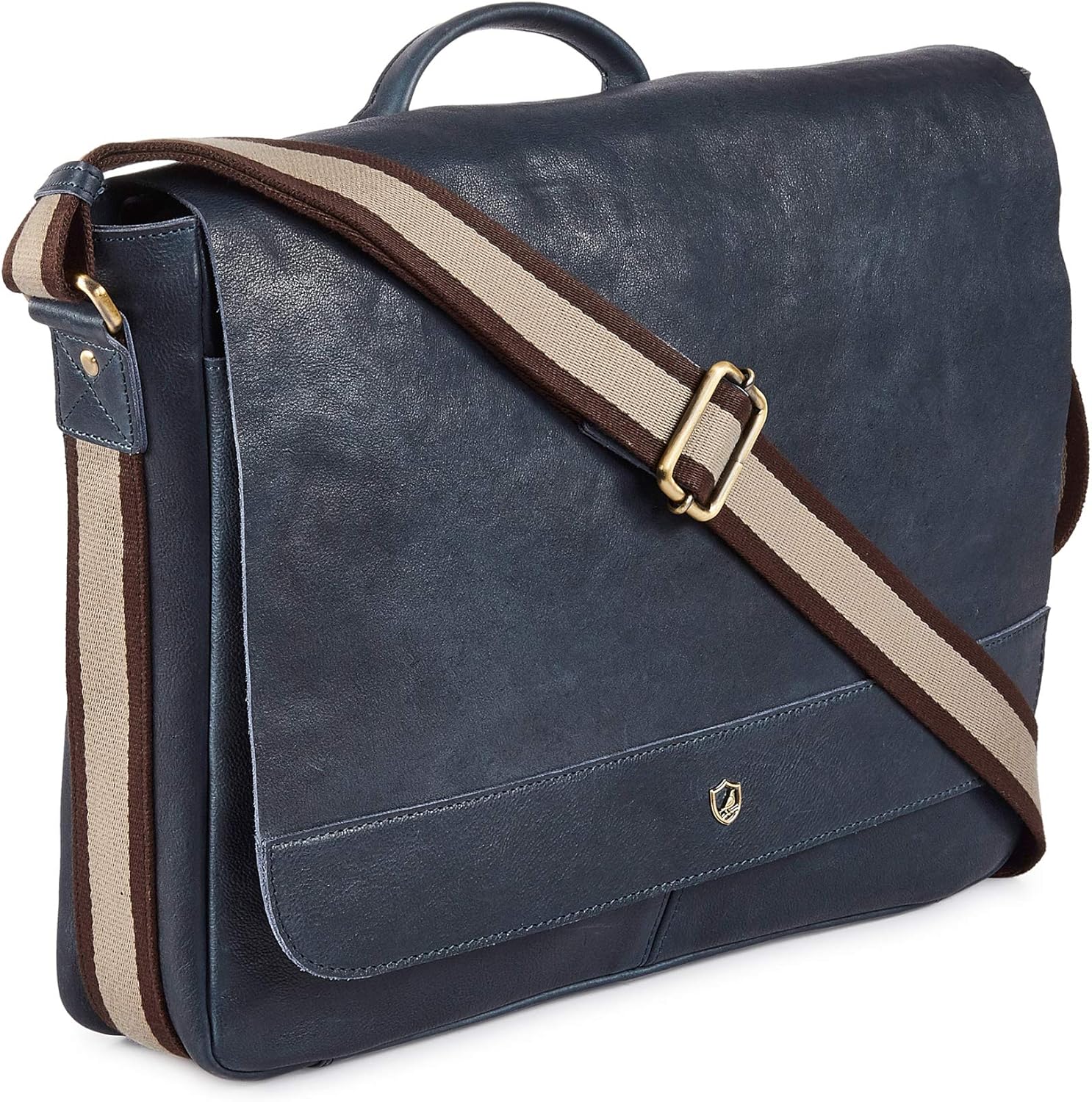 Real Leather Laptop Bag for Men and Women - Vintage Messenger