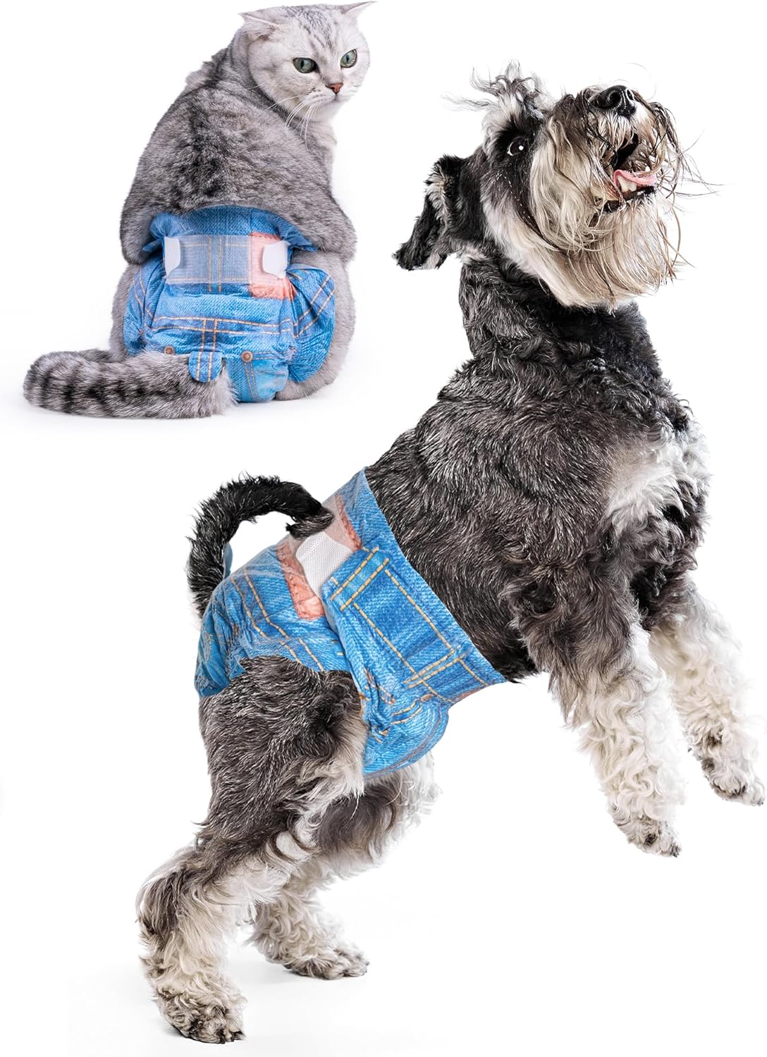 Pet Soft Disposable Dog Diapers for Female Dogs and Cats