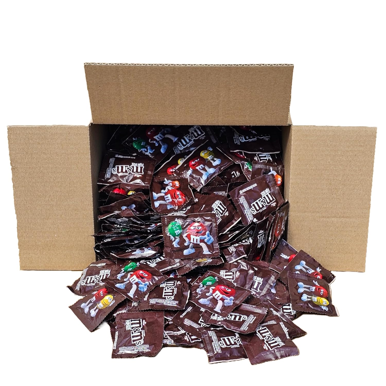 Milk Chocolate Fun Size Packets Bulk Box for Sweet Treats