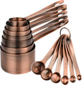 Smithcraft Measuring Cups and Spoons Set - Precision Copper Finish