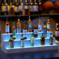 LED Lighted Liquor Bottle Display Shelf 38 in - App + Remote Control