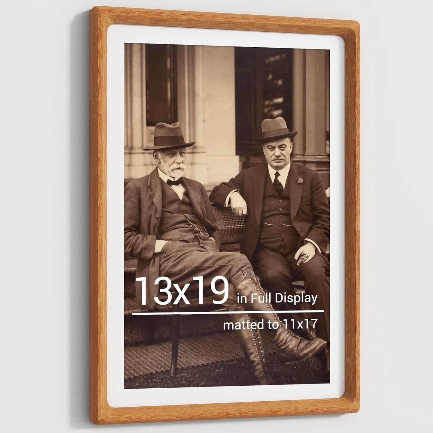 Heimlove 13x19 Picture Frames Natural Teak for Graduation Display