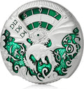 Dragon Roulette Spinner Metal Dice 7-in-1 DND Dice Set - Elegant Gift