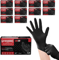GLOVEWORKS HD Black Nitrile Gloves - 6 mil Heavy Duty Protection