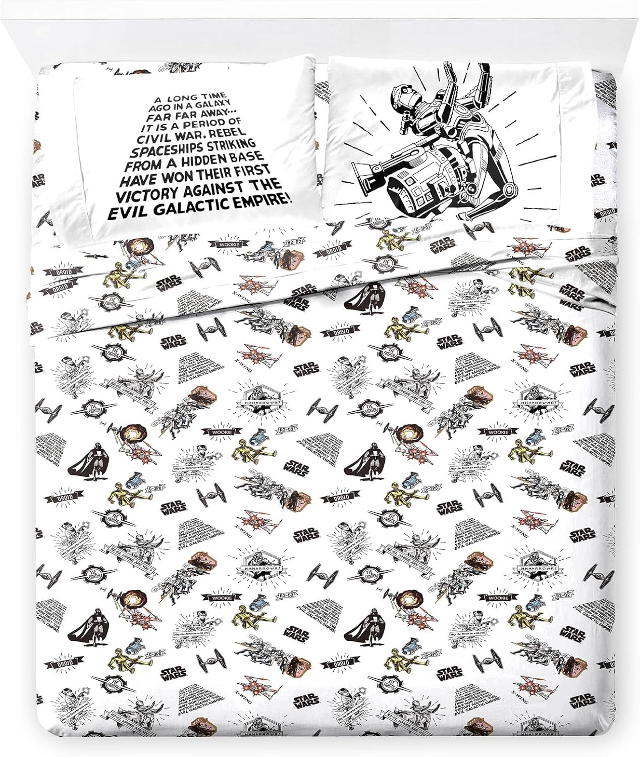 Star Wars Kids Sheet Set - Ultra-Soft Bedding for Young Fans