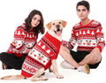 Family Matching Dog and Owner Christmas Sweaters - Warm Holiday Set