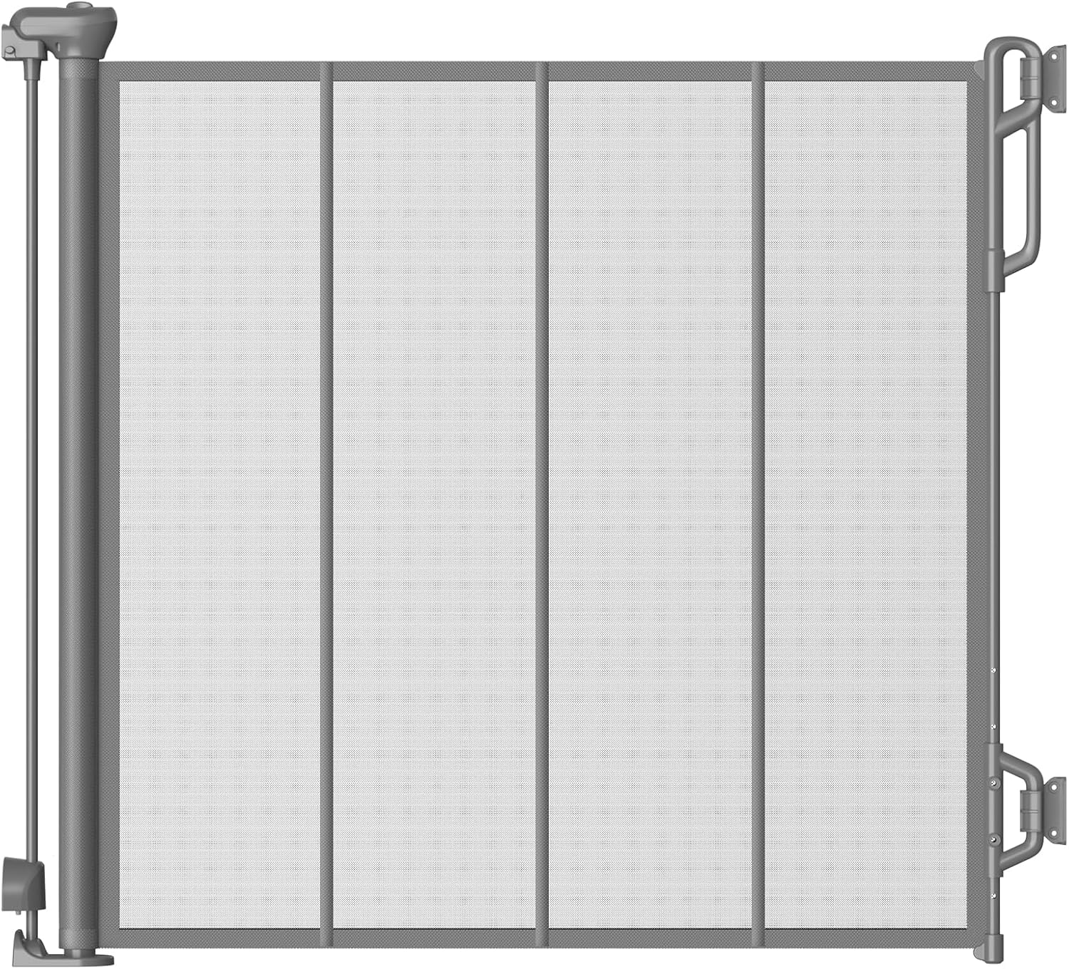 Reinforced Retractable Baby Gate for Indoor and Outdoor Safety