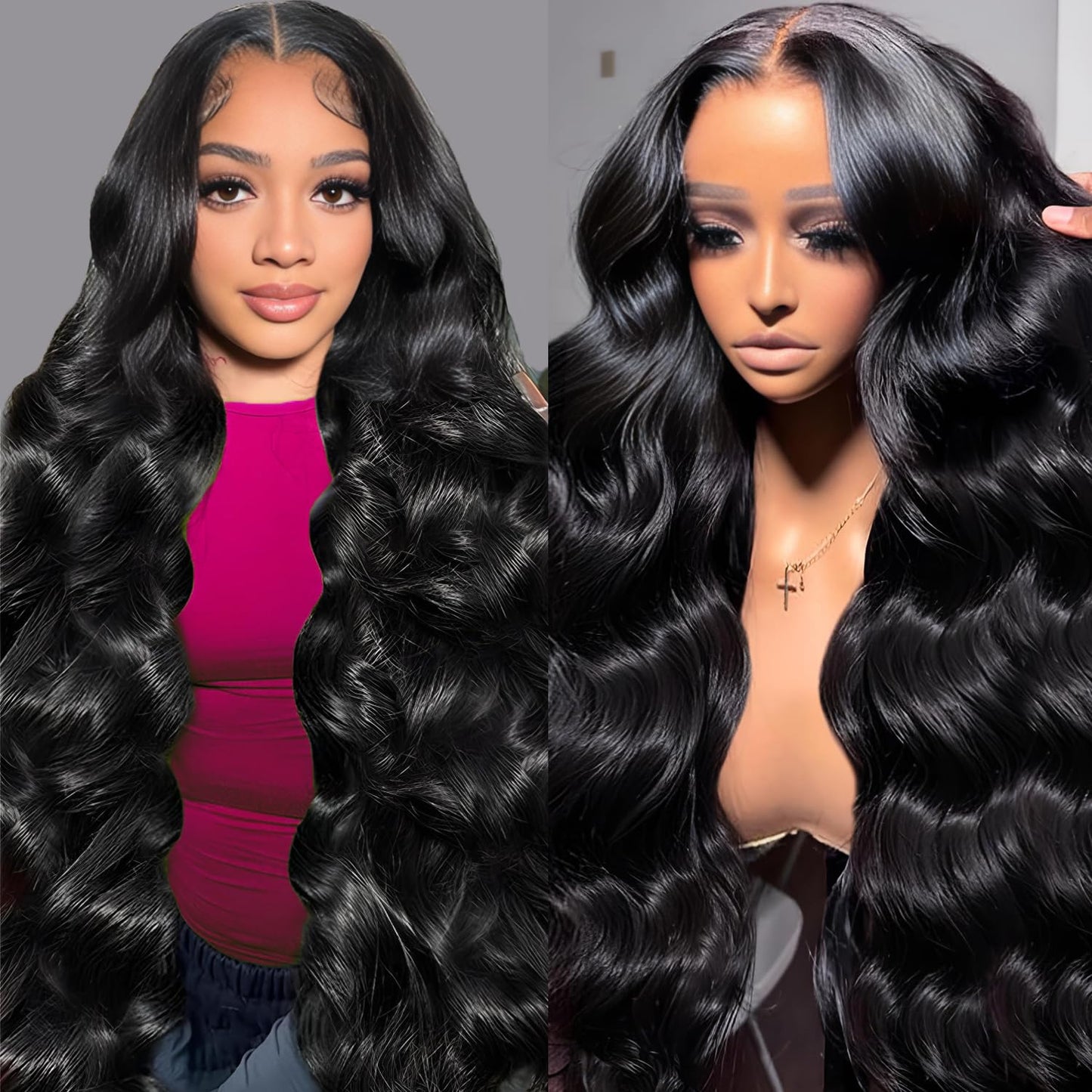 Sunelk 200 Density 13x6 Lace Front Wigs Human Hair for Women