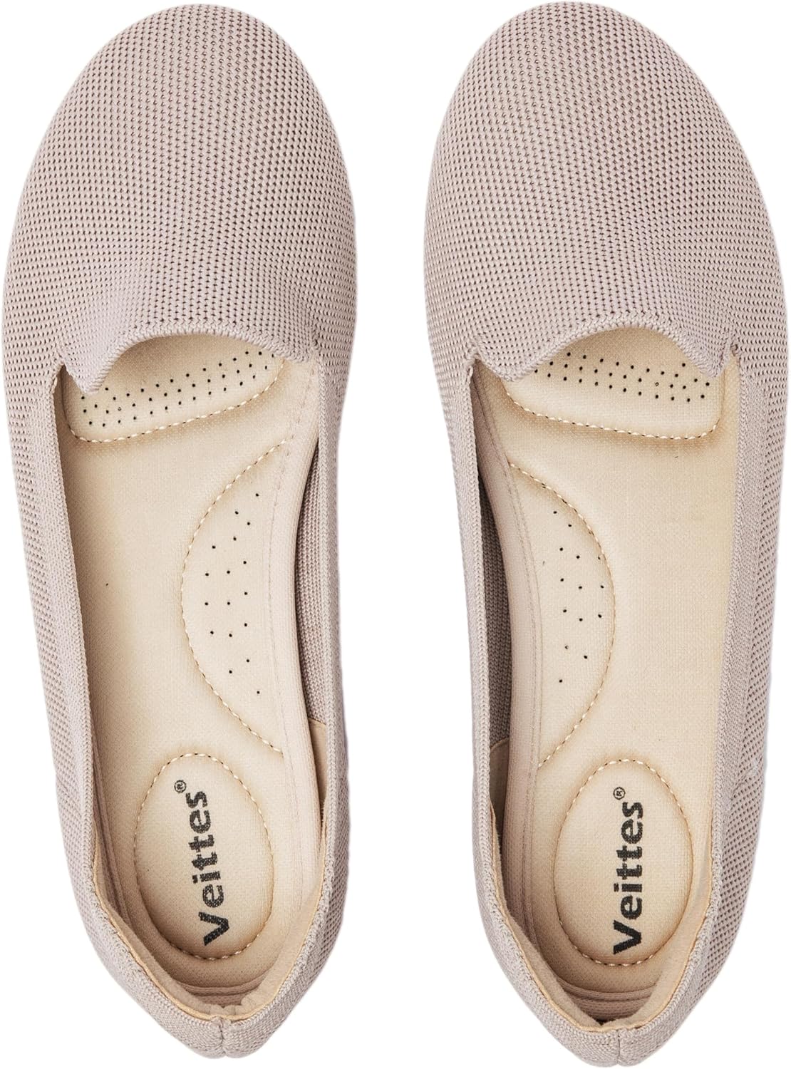 Veittes Women's Wide Width Flats Shoes for Comfort and Style