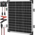 Solar Panel Kit 50W 12V Trickle Charger Maintainer - Reliable Boat/RV