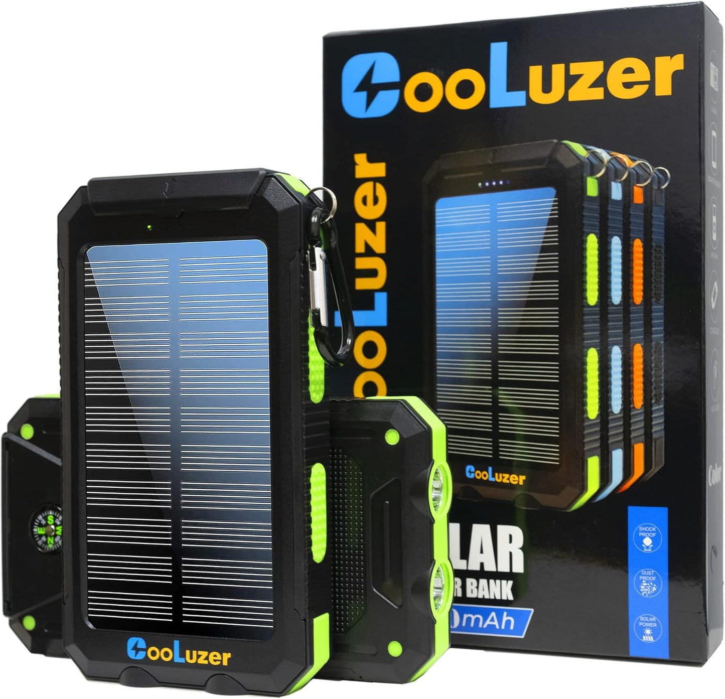 Fast Charge Anywhere with Solar Power Bank - Dizarter