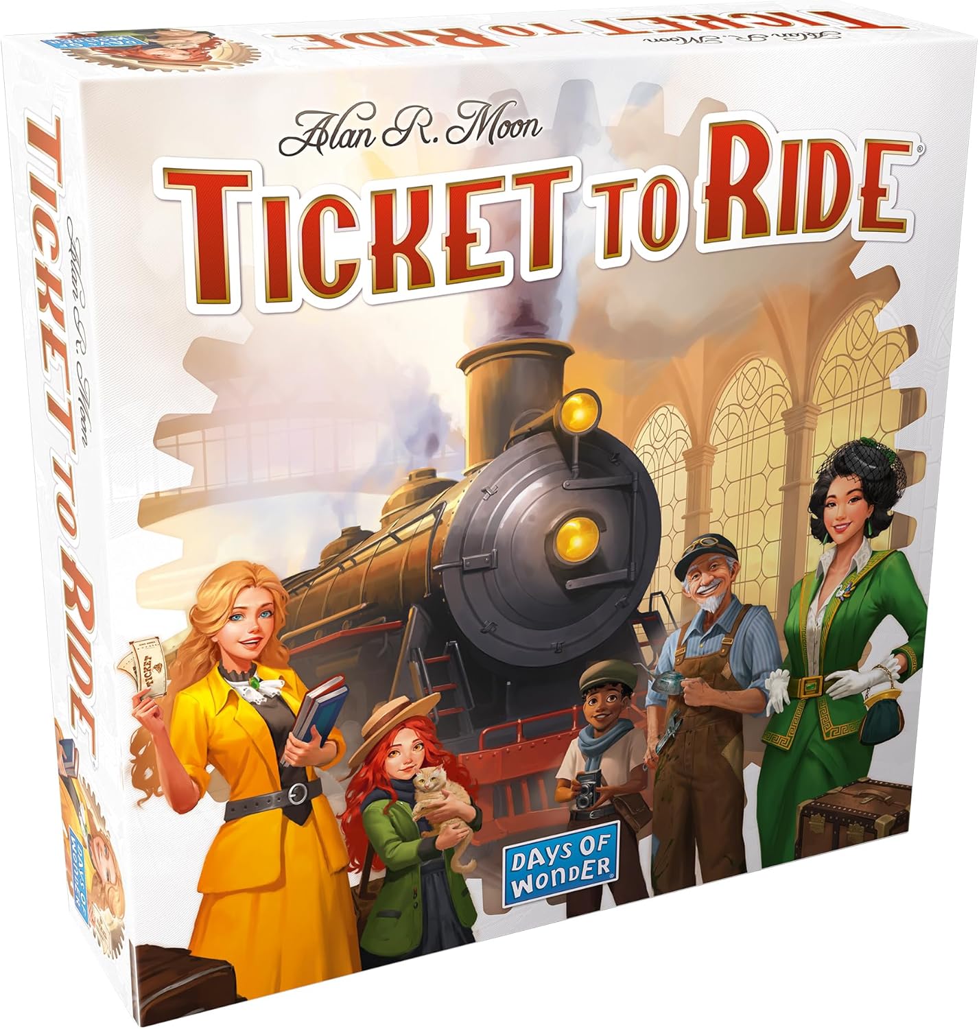 Ticket to Ride Board Game - A Cross-Country Train Adventure