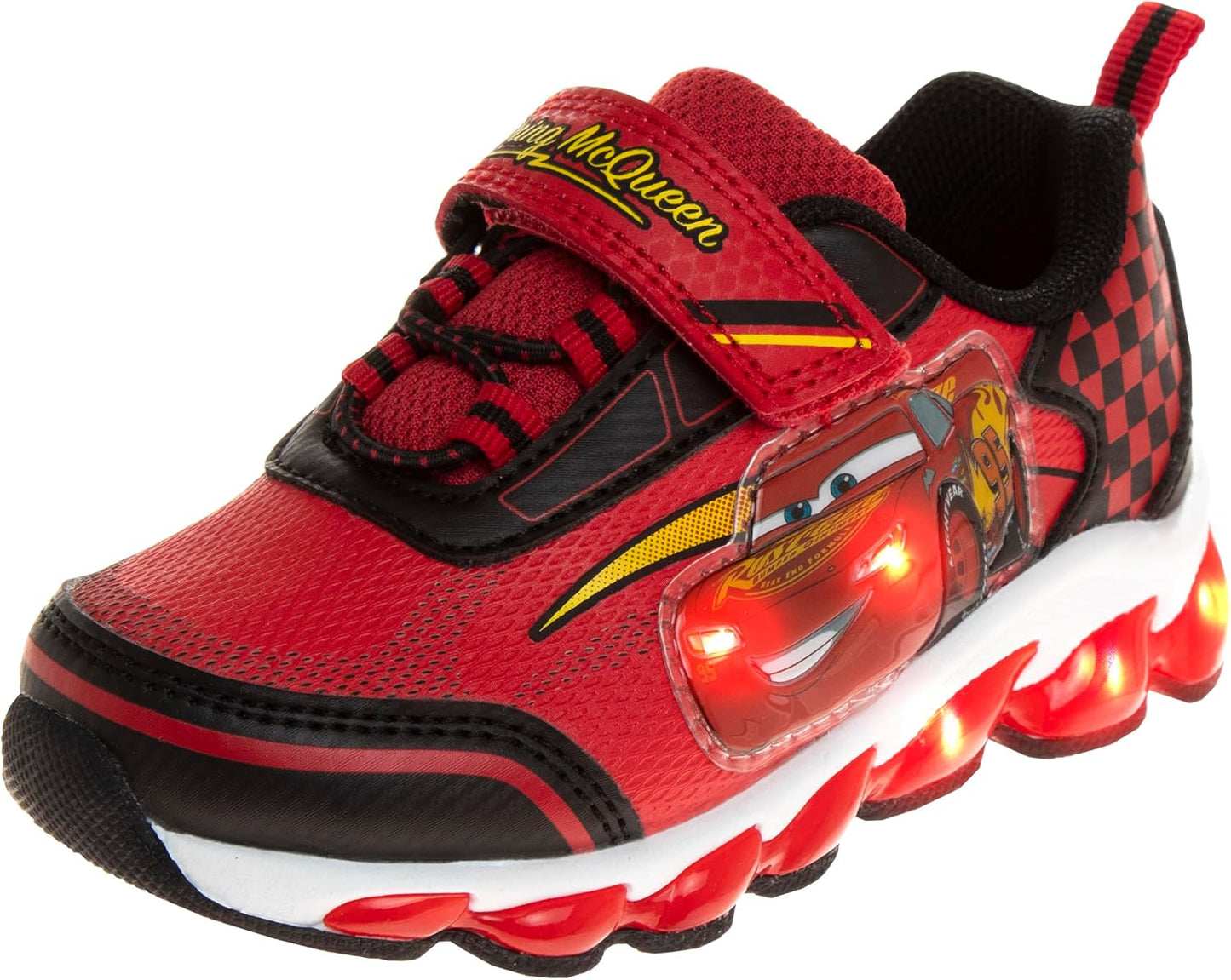 Disney Pixar Cars Lighted Sneakers for Boys - Fun & Comfortable