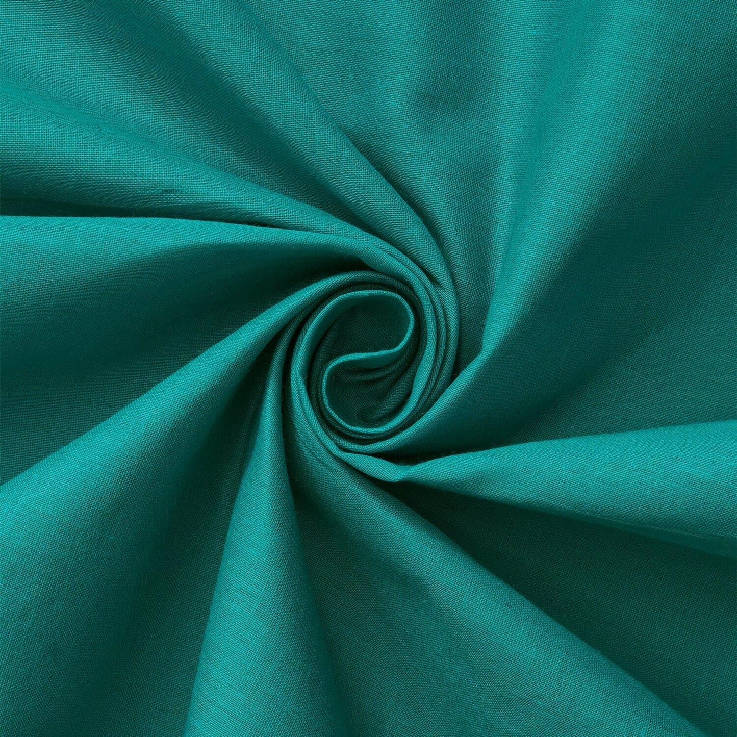100% Cotton Voile Fabric Solid Pattern 60 in Teal for Crafts