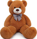 MaoGoLan Giant Brown Teddy Bear 4 ft - Huge Huggable Plush