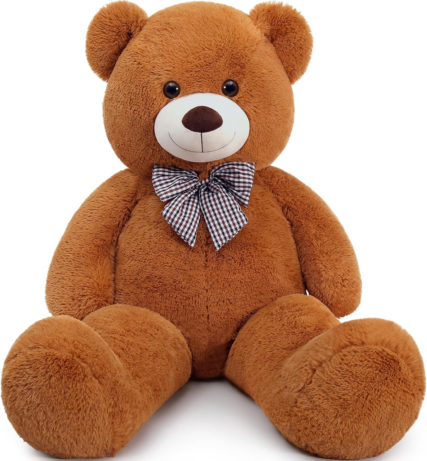 Giant Brown Teddy Bear 4 Feet Plush Gift for Every Occasion