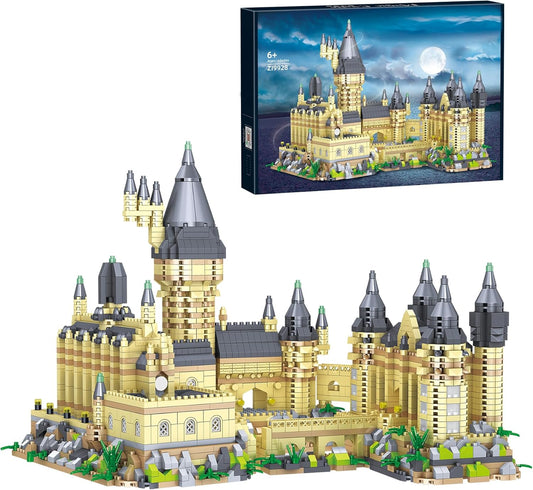 3000+PCS Micro Mini Blocks Magic Castle Building Set for All