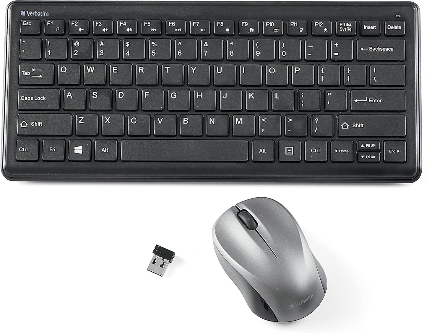 Verbatim Wireless Keyboard and Mouse Combo for Silent Performance