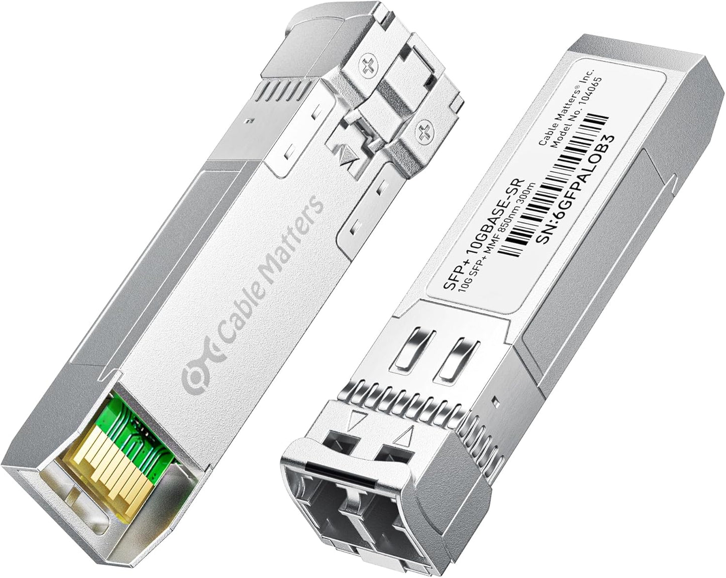10GBASE-SR SFP+ to LC Multimode Fiber Transceiver Module