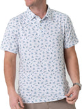 Burlebo Mens Performance Polo Shirt - Lightweight Quick Dry Comfort