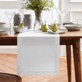 White Linen Table Runner 14 x 108 in - Classic Sonoma