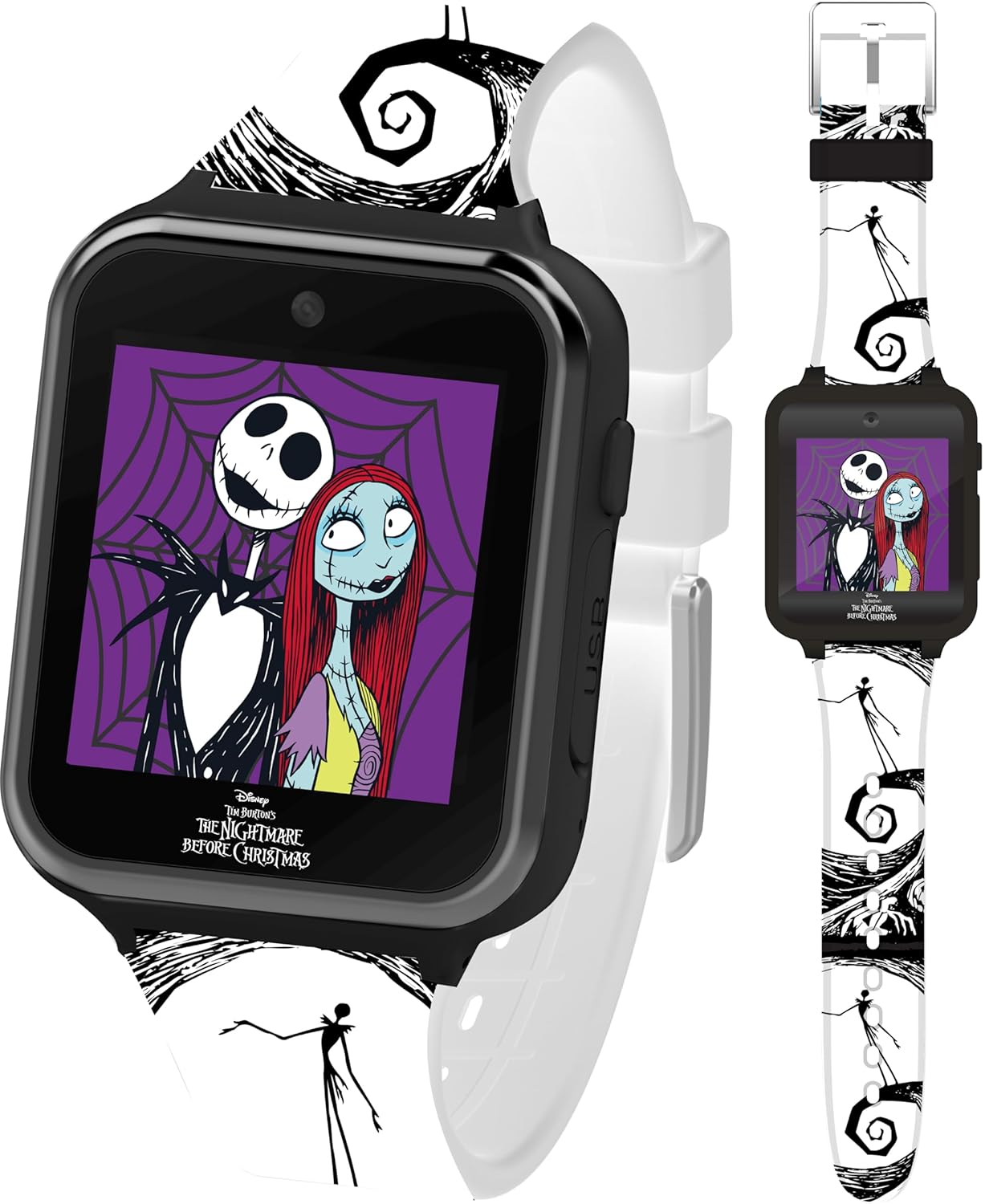 Disney Nightmare Before Christmas Kids Smartwatch with Jack & Sally