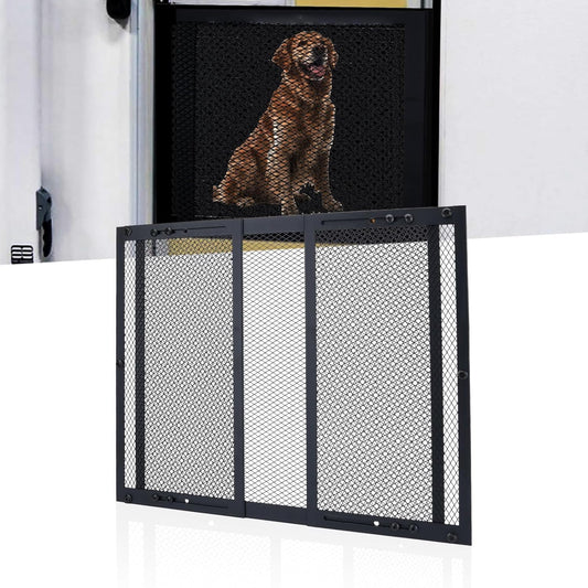 RV Entry Screen Door Protector Grille for Dogs - Adjustable Guard