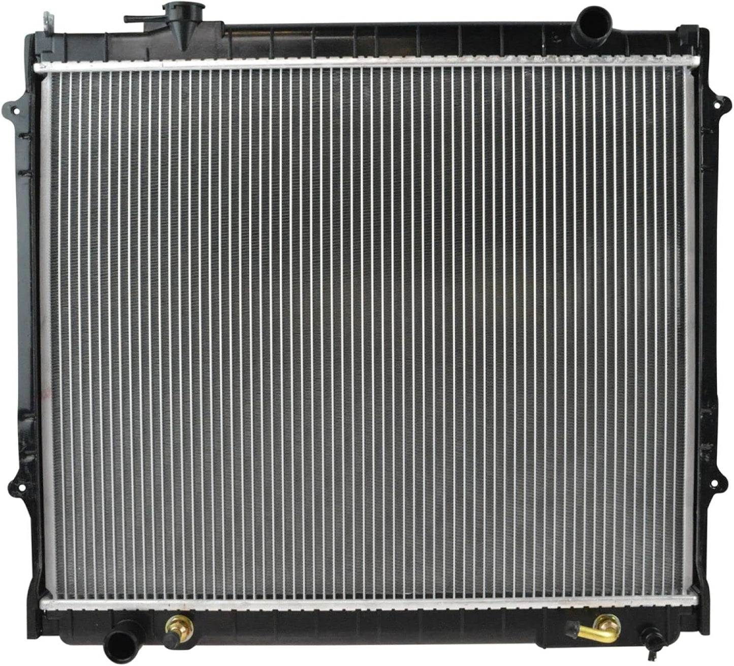 TRQ Front Radiator Assembly Aluminum Core for Toyota Tacoma