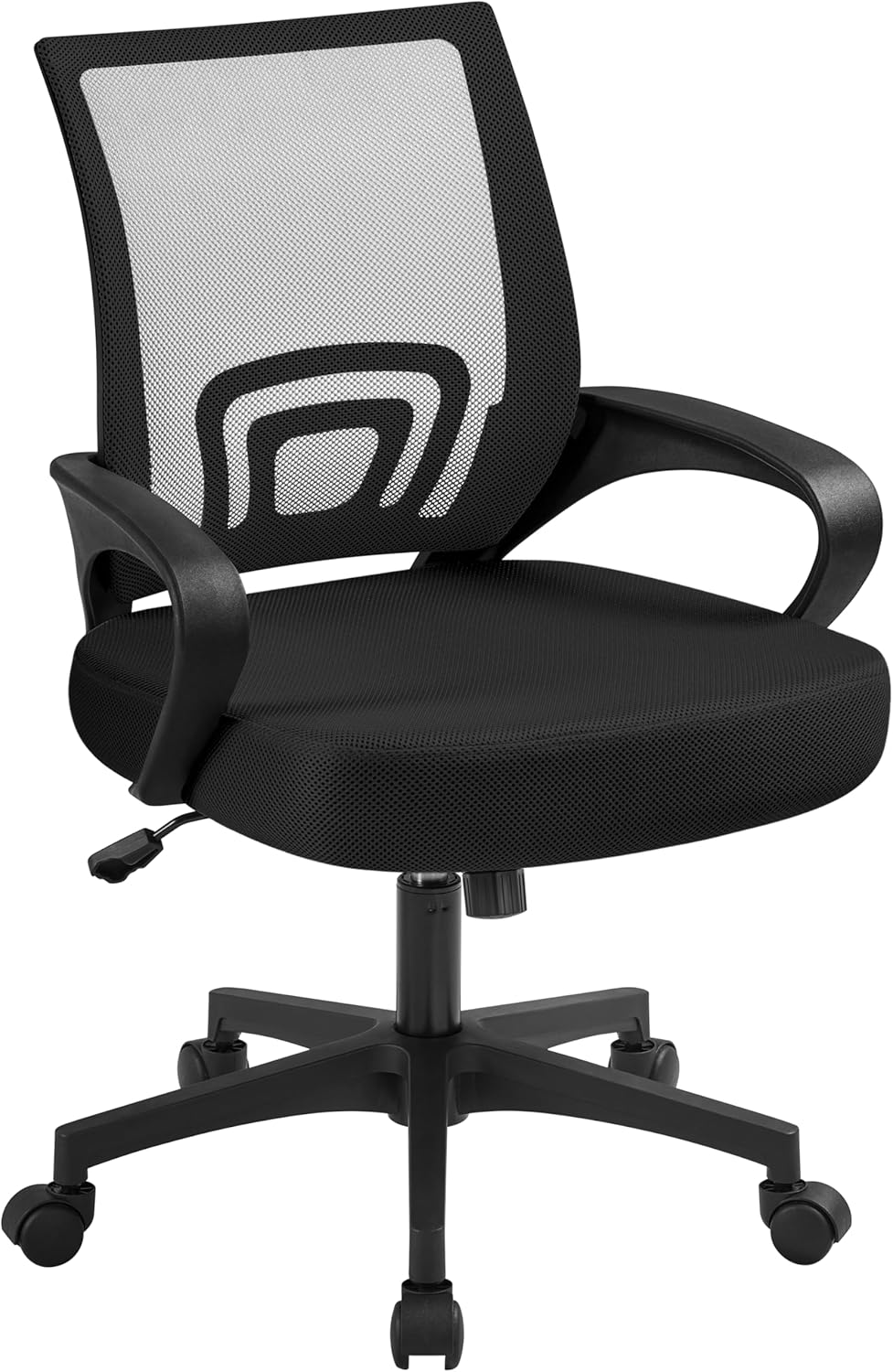 Yaheetech Ergonomic Office Chair: Lumbar Support & Swivel Design