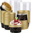 EUSOAR Disposable Ramekins 200pcs 5oz Aluminum Mini Cups - Oven Safe