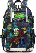 ISaikoy Plants vs. Zombies School Backpack for Kids and Travel