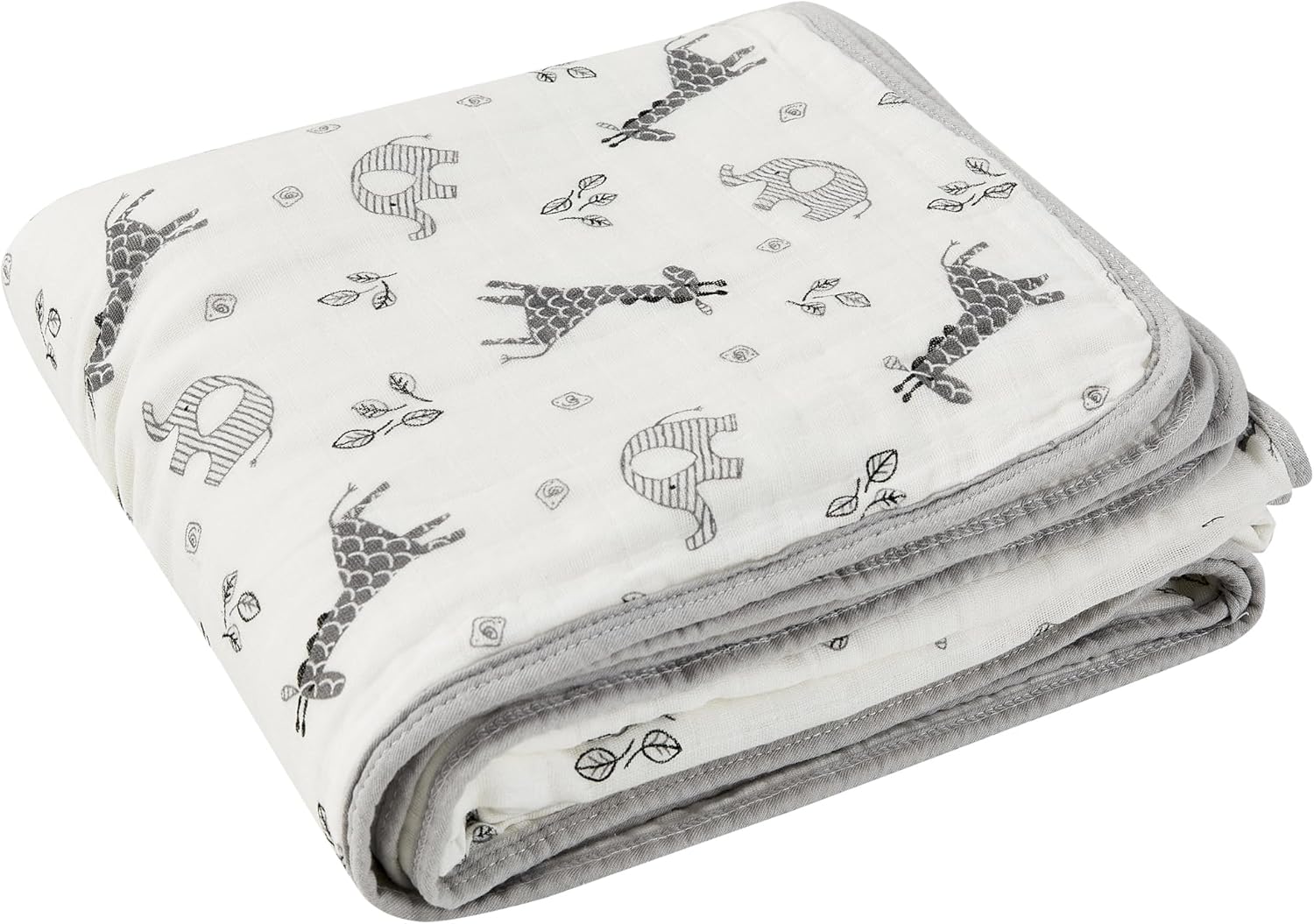 ZPECC Muslin Toddler Blanket for Crib and Stroller Use