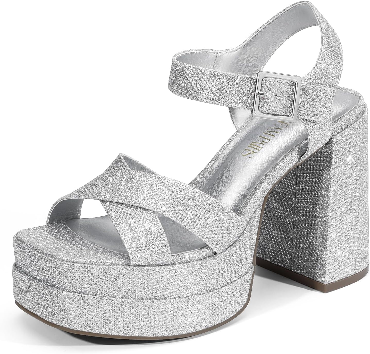 DREAM PAIRS Women's Platform Chunky Heels for Y2K Style