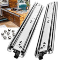 Heavy Duty Locking Drawer Slides Full Extension Runners - 20 in