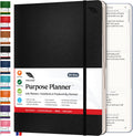 B5 Undated Purpose Planner 7.5x9.8 Softcover - Balanced Productivity