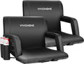 VIVOHOME Portable Reclining Stadium Seat Chairs for Bleachers - Set