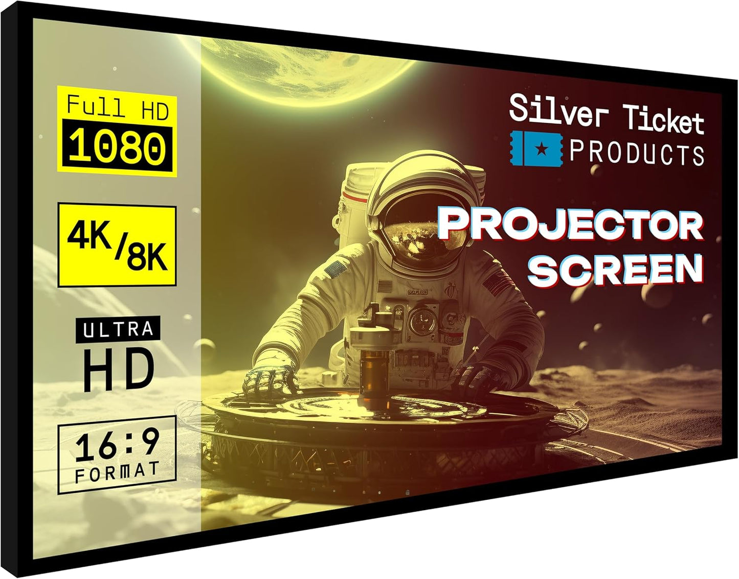 Silver Ticket Products STR Series 150in Home Theater Screen Review