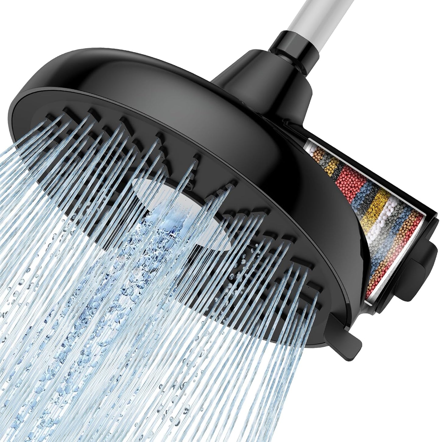 Filtered Shower Head - 8 Inch High Pressure Rain Showerhead